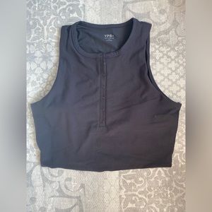 Abercrombie and Fitch YPB sculptLUX Henley Slim Tank
